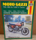 Haynes Owners Workshop Manual Moto Guzzi 750 850 1000 V Twin 1974 78