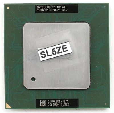Celeron sl5ze 1100a/256/100/1.475