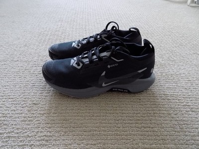 NEW WOMENS 8.5 NIKE PEGASUS TRAIL 5 GORE-TEX RUNNING SHOES BLACK GREY FQ0912 001