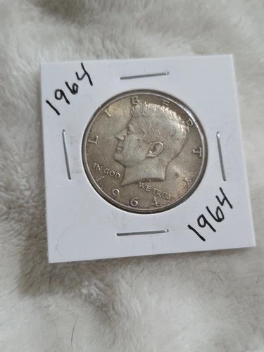 1964 KENNEDY Half Dollar 90% Silver, Choice Uncirculated, JFK