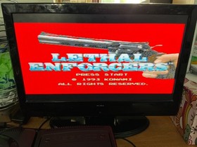Lethal enforcers sega mega cd game disc only