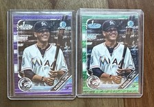 2019 Bowman Chrome Victor Mesa Jr. #BCP-104 Green /99 Purple /250 (11) Card Lot