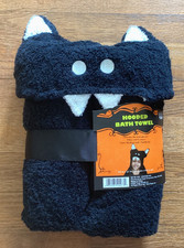 Halloween Bat Kids Hooded Bath Towel Wrap Beach Pool 23 x 51