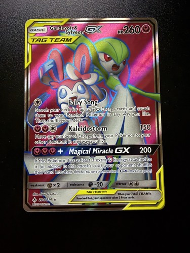 Gardevoir & Sylveon GX (204) (Full Art) — Unbroken Bonds