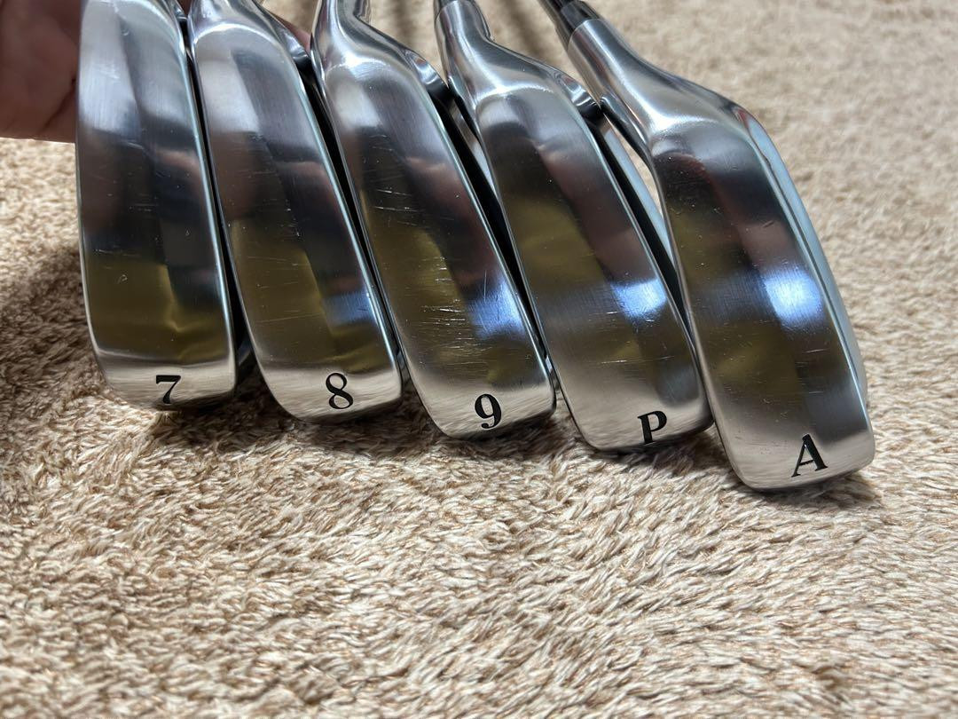 美品】 YONEX EZONE GT 2022 アイアン5本セットRAUNE