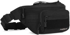 3.5L Military Tactical Fanny Pack | Molle Webbing, Quick Access, EDC/Hiking/T...