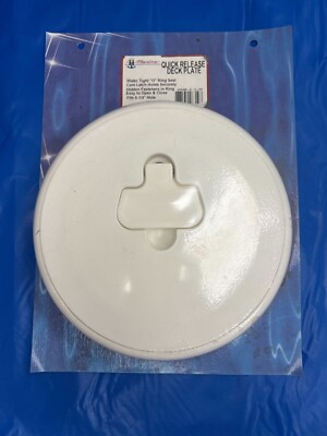 641392-QUICK RELEASE DECK PLATE 6'' WHITE