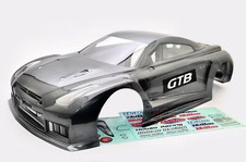 NEW HoBao 90074G 1/8 Hyper GTB On-Road Painted Body Long Gray FREE US SHIP