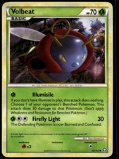 Volbeat Common - HGSS Triumphant 82/102 2010 LP+ Pokemon Card