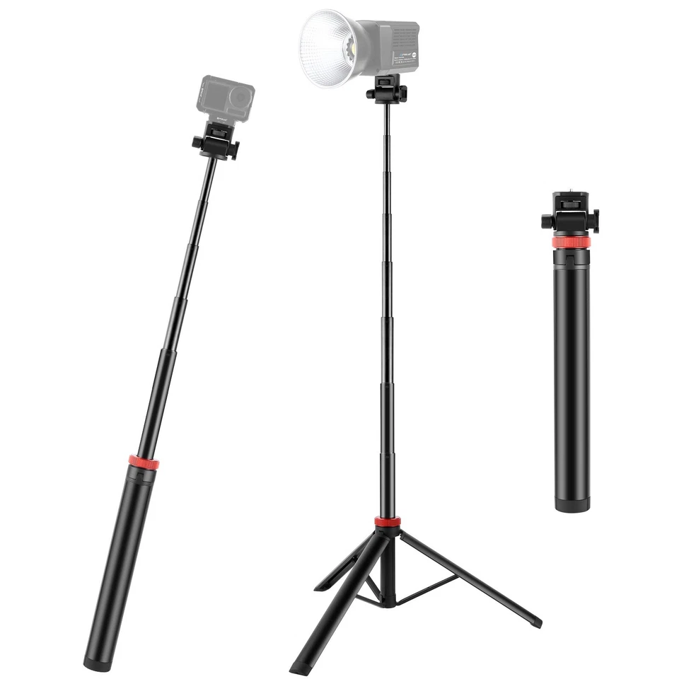 Monopod Selfie Stick Tripod Stand for Sony X3000R/x3000/DSC-RX0M2/Insta360 X3/X4 - Image 2 of 4