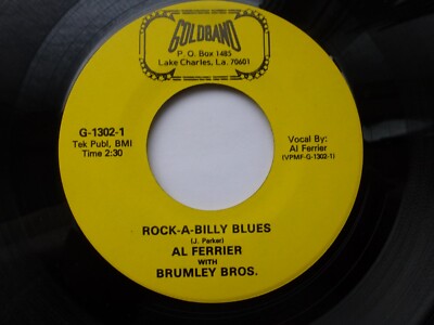 AL FERRIER 'ROCK-A-BILLY BLUES' USA GOLDBAND ROCKABILLY COUNTRY ROCKER MINT