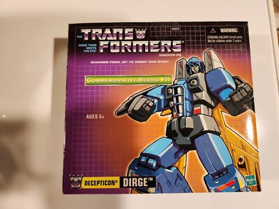 Transformers DIRGE seeker TRU exclusive Commemorative Series new