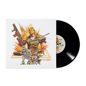 Metal Gear Original MSX2 Video Game Vinyl Soundtrack 10&rdquo; Black LP Record Konami