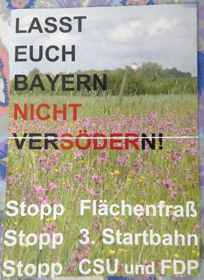 Postcard 2018 Don't Let Bavaria Desolate You!