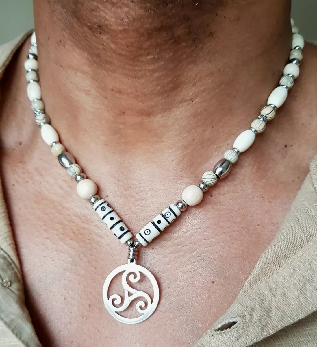 Mens tribal deals necklaces