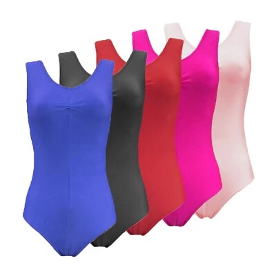 Starlite Children's Nylon Lycra Angela Pinched Front Dance Leotard