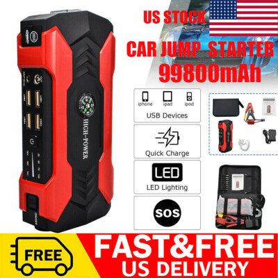 #ad 12V car emergency start power supply portable multi function power supply $55.46
