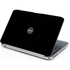 BLACK Vinyl Lid Skin Cover Decal fits Dell Latitude E5530 Laptop