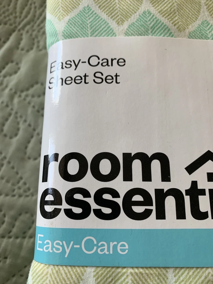 Room Essentials Twin Size Brushed Cotton Sheets And Pillowcases Set Easy Care - Image 2 of 4
