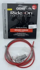 Gore RIDE-ON RED Low Friction Road Brake Cable/Housing Set Shimano Campagnolo