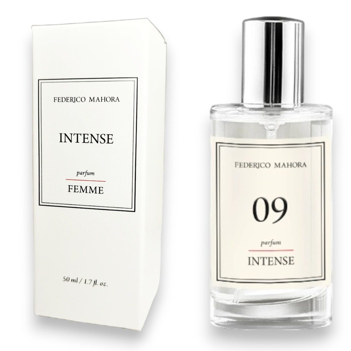 FM 09 INTENSE 50 ml Perfume for Her FM World Federico Mahora