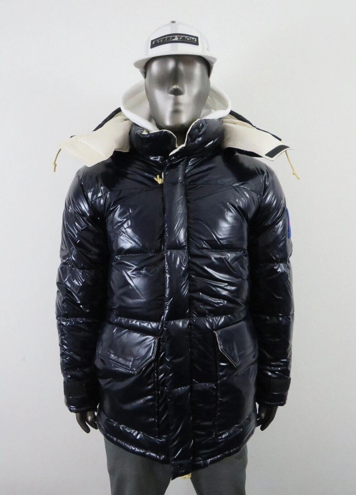 The North Face NF Brown Label Ripstop RS Down Insulated Winter Parka Jacket Navy
Opens in a new wind