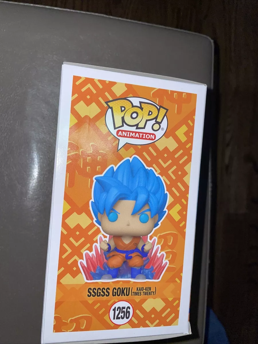 Buy Pop! SSGSS Goku (Kaio-ken Times Twenty) (Glow) at Funko.