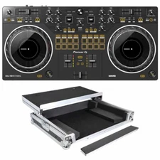 Pioneer DJ DDJ-REV1 2 Channel Scratch Style DJ Controller w Silver Flight Case