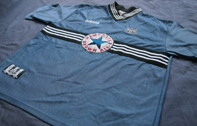 Newcastle Utd Away Adidas Football Shirt Jersey Trikot 1996-1997