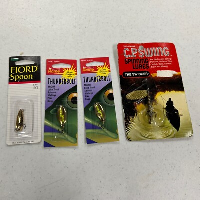 4pc Nos Disco Trout Lure s Acme/C.P. Swing