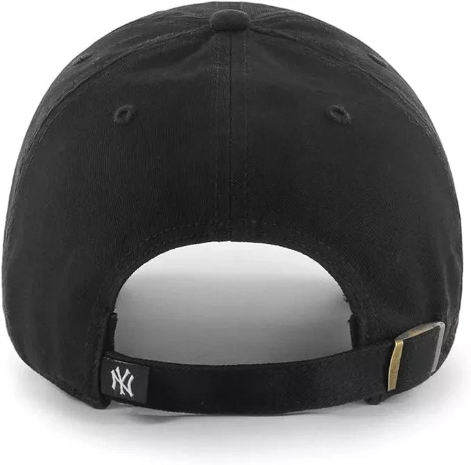 New York Yankees 47 Marca Sombrero Limpieza Gorra Ajustable Negro MLB Béisbol Nuevo Foto 2 de 3