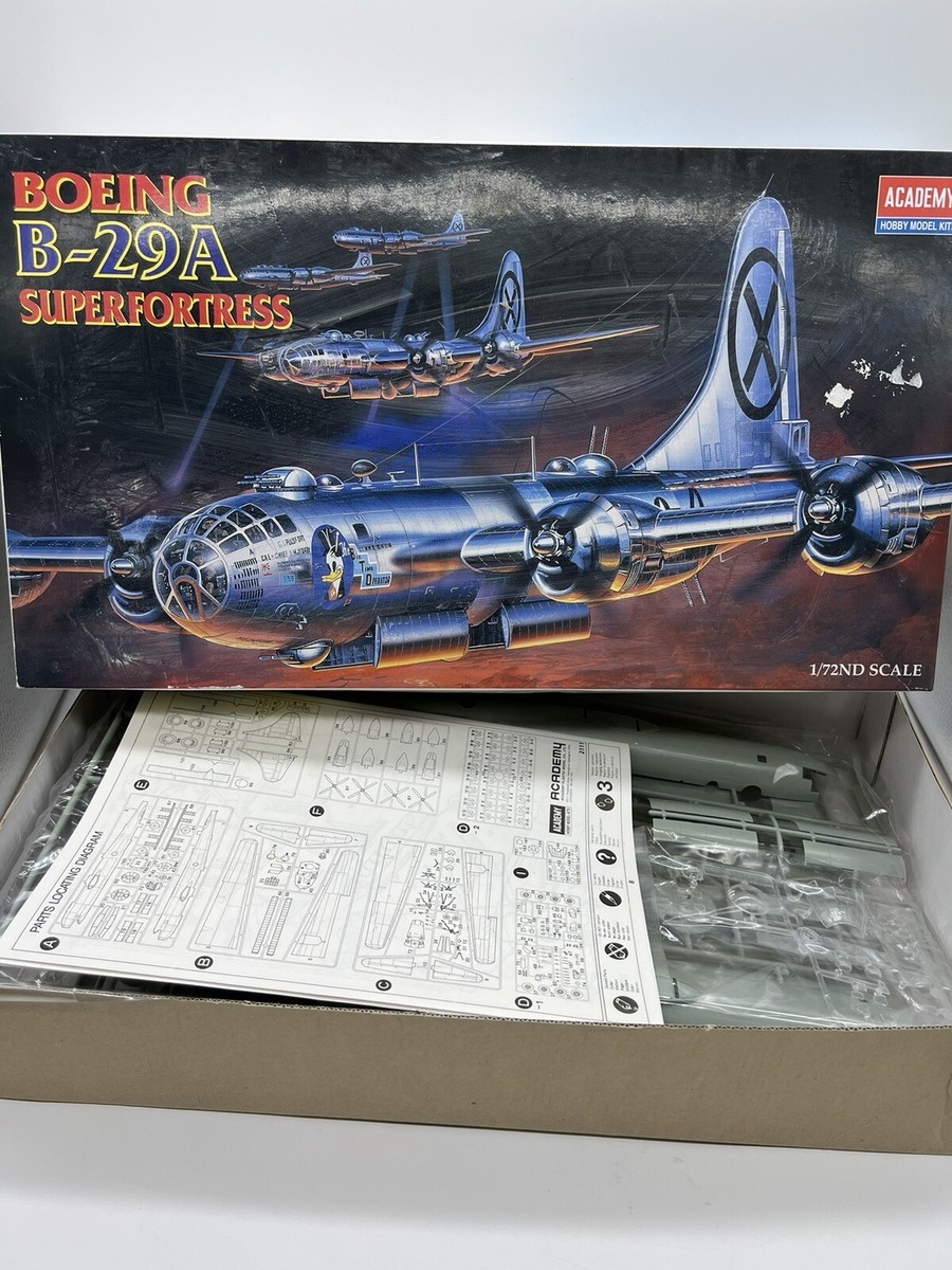 Academy Boeing B-29A Super Fortress 1/72 Sealed Model 2111 Academy Boeing B-29A Super Fortress 1/72 Sealed Model 2111