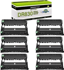 6PK DR830 Drum Unit for Brother DR-830 MFC-L2820DWXL MFC-L2807DW L2900DW Printer