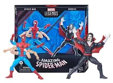 Marvel Legends Series The Amazing Spider-Man & Morbius 6" Figures New