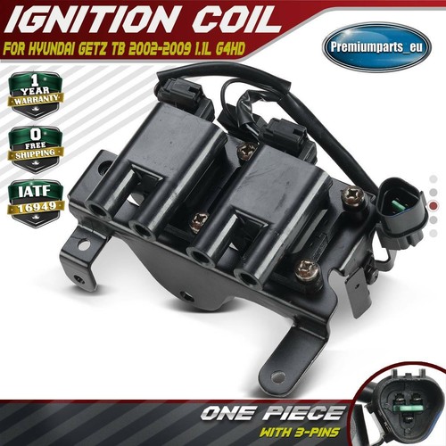 Ignition Coil Pack for Hyundai Getz TB 20022009 1.1L G4HD 2730102100