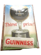 Guinness metal Pub Sign, Thirst Prize!