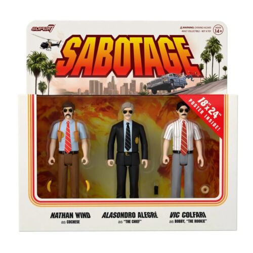 Beastie Boys - Sabotage 3 Pack - Super7 ReAction Figuren NEU 09554580 - Bild 1 von 1