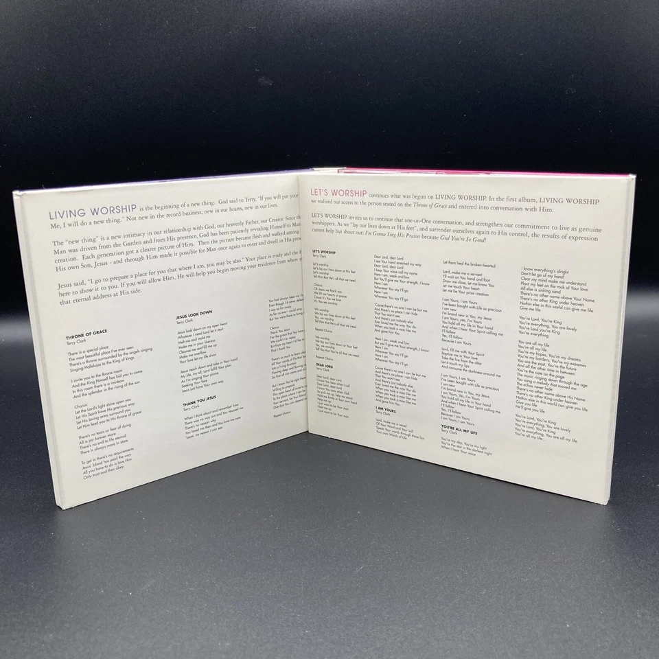 Terry Clark: Worship Collection *SIGNED COVER* (Two CD Set, 2003) - Complete VG+ Foto 4 de 4