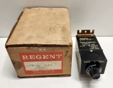 NEW OLD STOCK! REGENT 115V 10 SEC SOLID STATE DELAY TIMER TM301 / TM301D1S