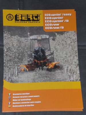 BERTI Mulchgeräte, Mäher zur Spalierpflege Prospekt ( 24633 )