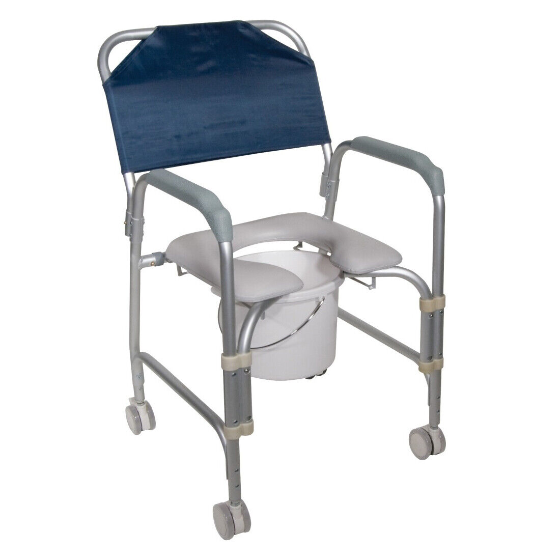 Drive 11114KD-1 Lightweight Portable Shower with Chair 100% quality warranty Commode C Nashville-Davidson Mall