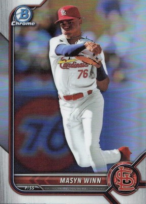 2022 Bowman Draft - Chrome Refractor Masyn Winn #BDC-170