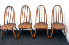 Ercol Quaker Dining Chairs x 4 In Excellent Condition