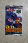 VINTAGE KELLOGG'S NINTENDO 64 3D TRADING CARDS PACK! VERY RARE MARIO N64 NES
