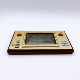 Nintendo Game & Watch Octopus Wide Screen Tested & working Vintage From Japan