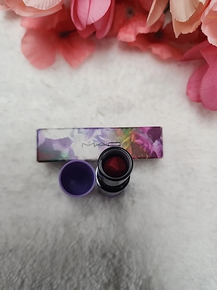 MAC Cosmetics Botanic Panic Collection Matte Lipstick RUBY WOO NIB - Image 3 of 4