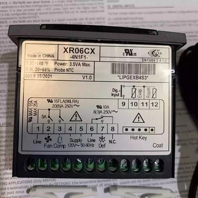 1PC New FOR DIXELL Temperature Controller XR06CX-4N1F1 XR06CX4N1F1 Fast Shipping