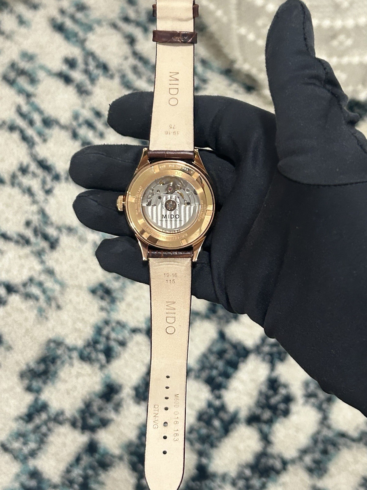 Rare Mido Multifort Datometer 100th Anniversary L… - image 8