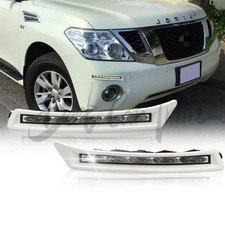 Led Daytime Running Lights Led Front Bumper Drl Fits For Nissan Patrol 2012-2016