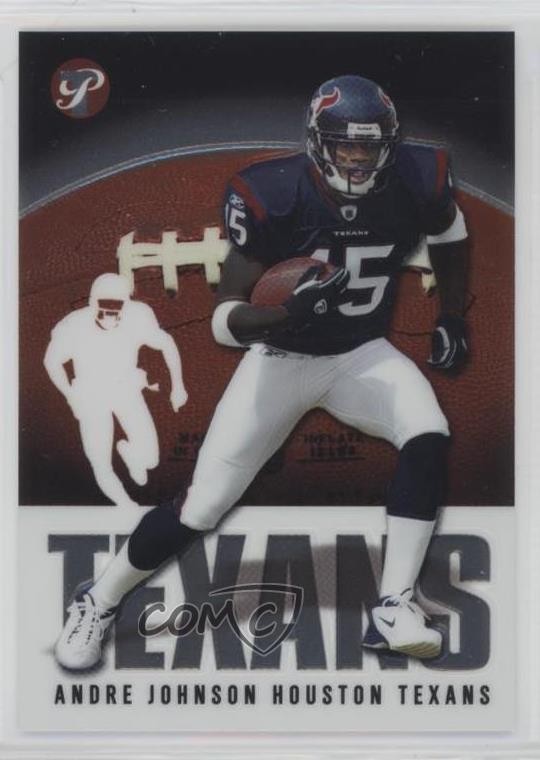 2003 Topps Pristine Andre Johnson #54 HOF 3mx